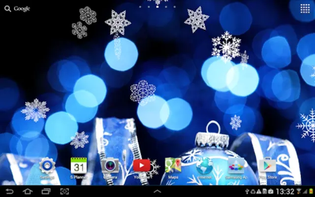 Winter Night Live Wallpaper android App screenshot 0